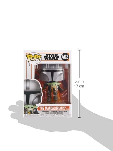 Funko Pop - The Mandalorian - Mandalorian Flying with Grogu
