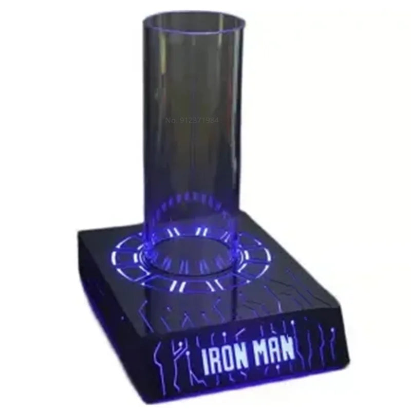 NEW Iron Man Helmet Ironman Autoking 1/1 Mk5 Helmet Remote & Voice Control Cosplay Light Led Iron Man Pvc Action Figure Toys