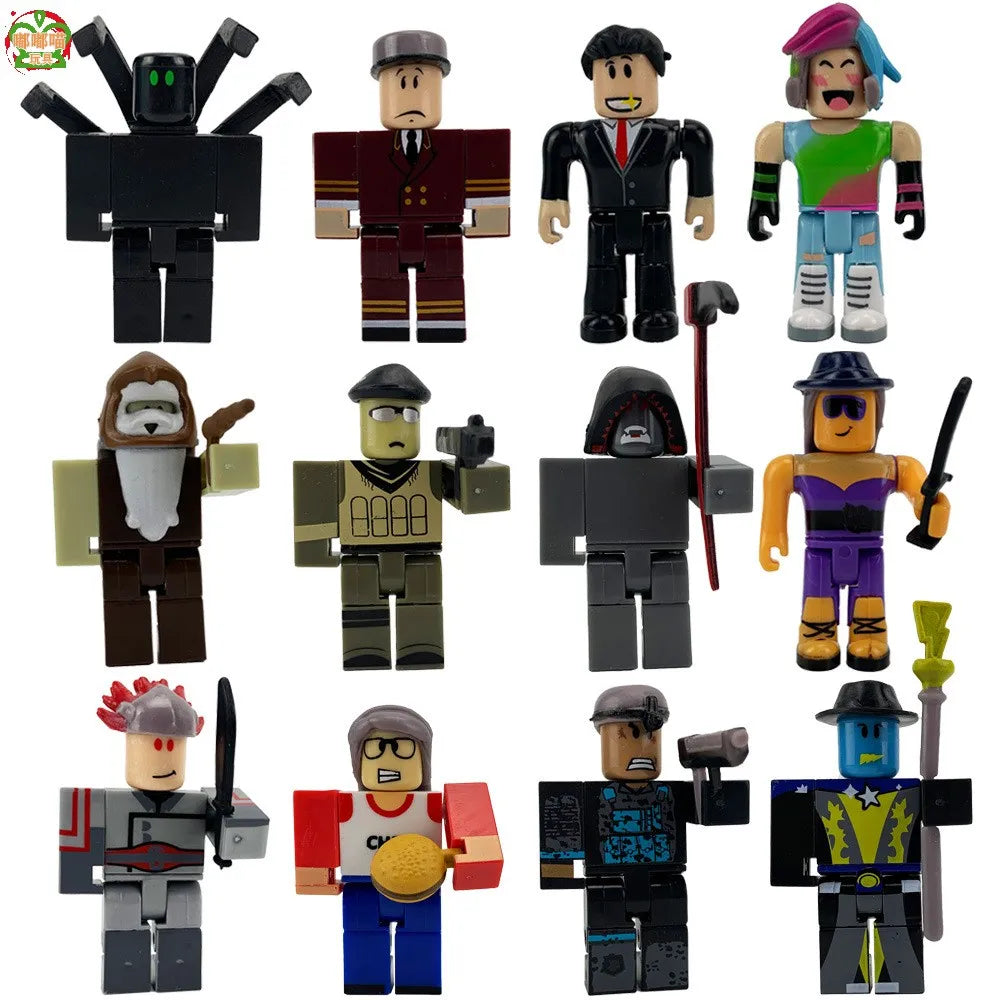 Roblox Virtual World Combination Dolls+Boxed Robot Decorations