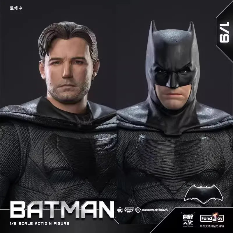Fondjoy Justice League Anime Figure Ben Batman Action Figure 1/9 Scale Children Toys Ben Batman Room Decoration Birthday Gift