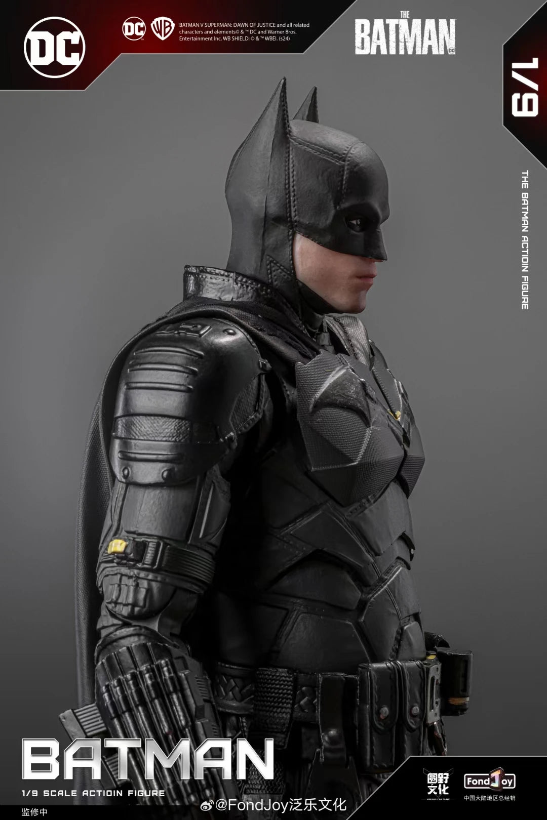 2022 The Batman Robert Pattinson DC / Bruce Wayne Superman Action Figure