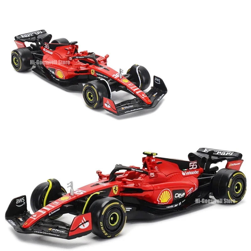 F1 COLLECTION 1:43 Aston Martin AMR23 Mercedes W14 Red Bull RB19 Miami GP Ferrari SF23 Alpine A523 F1 Model Formula Car Static Racing