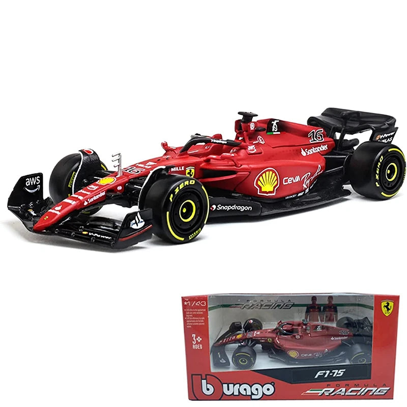 F1 COLLECTION 1:43 Aston Martin AMR23 Mercedes W14 Red Bull RB19 Miami GP Ferrari SF23 Alpine A523 F1 Model Formula Car Static Racing