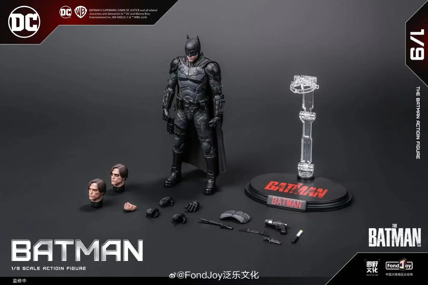 The Batman Anime Figure Robert Pattison Batman Action Figure 2024