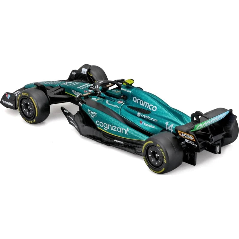 F1 COLLECTION 1:43 Aston Martin AMR23 Mercedes W14 Red Bull RB19 Miami GP Ferrari SF23 Alpine A523 F1 Model Formula Car Static Racing