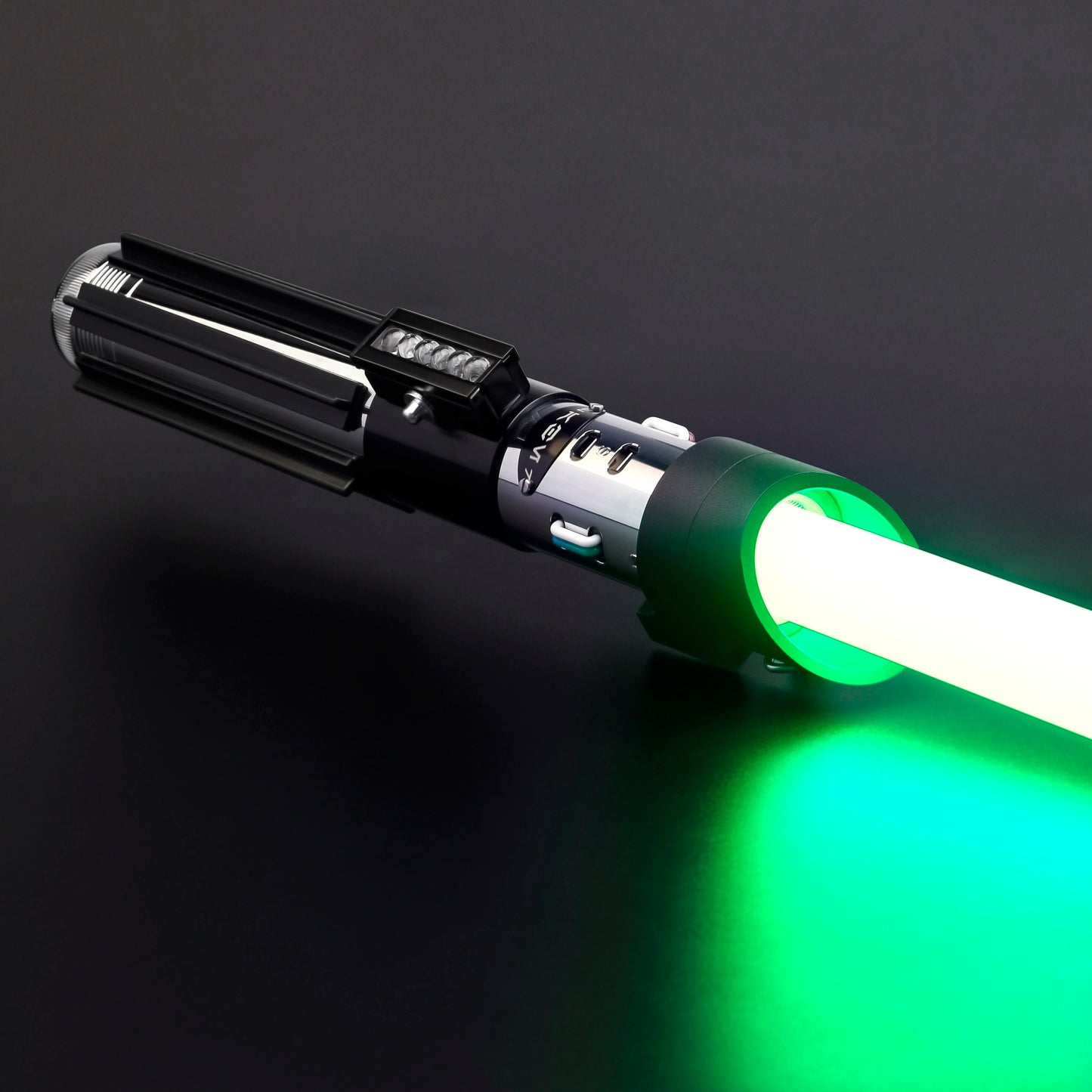 TXQSABER Darth Vader RGB Pixel heavy dueling laser sword Smooth Swing Metal Handle lightsaber Cosplay 12 Colors foc dueling