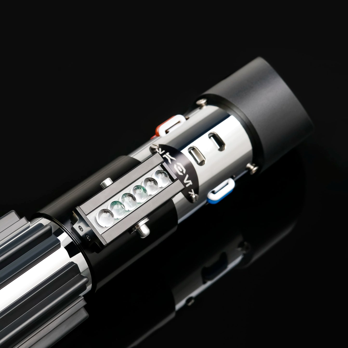 TXQSABER Darth Vader RGB Pixel heavy dueling laser sword Smooth Swing Metal Handle lightsaber Cosplay 12 Colors foc dueling