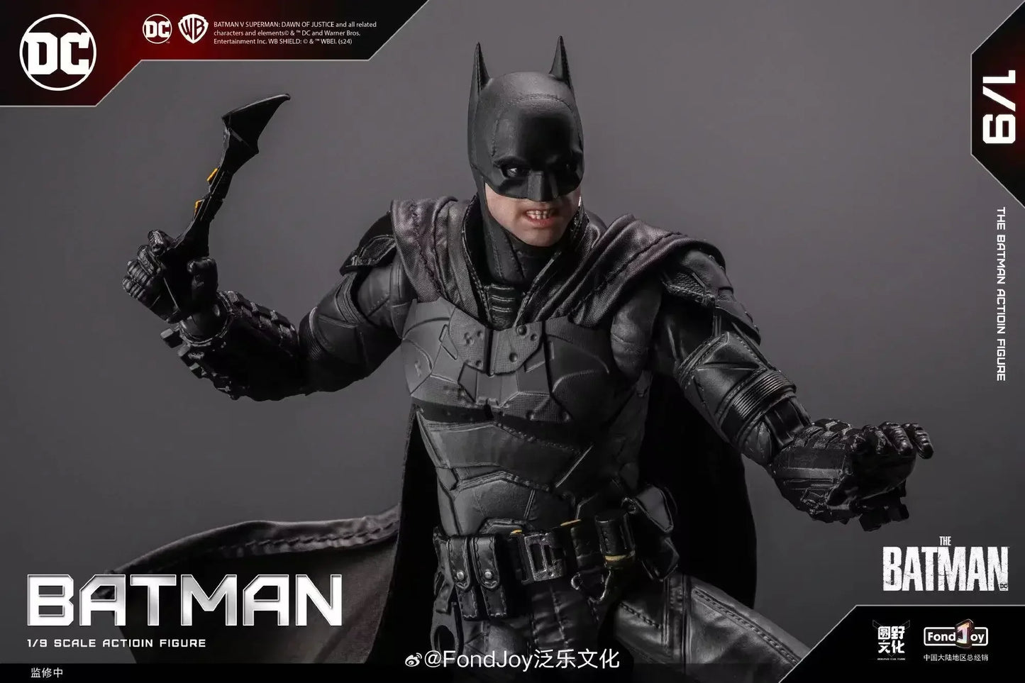 The Batman Anime Figure Robert Pattison Batman Action Figure 2024