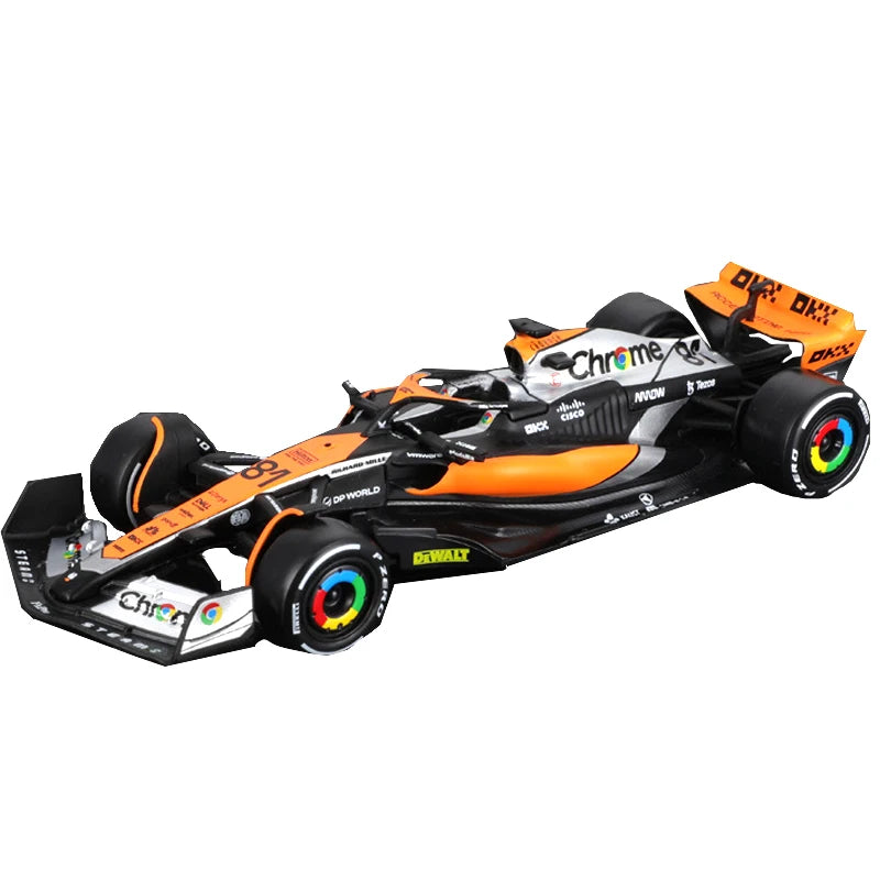 F1 COLLECTION 1:43 Aston Martin AMR23 Mercedes W14 Red Bull RB19 Miami GP Ferrari SF23 Alpine A523 F1 Model Formula Car Static Racing