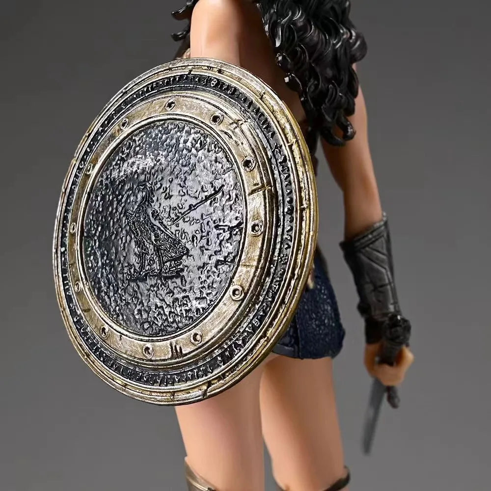 Justice League DC Statues Superman Batman Reloaded Wonder Woman Luminous Base Figure Model Ornament Decoration Gift