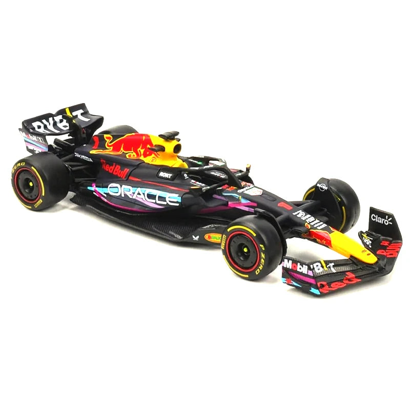 F1 COLLECTION 1:43 Aston Martin AMR23 Mercedes W14 Red Bull RB19 Miami GP Ferrari SF23 Alpine A523 F1 Model Formula Car Static Racing