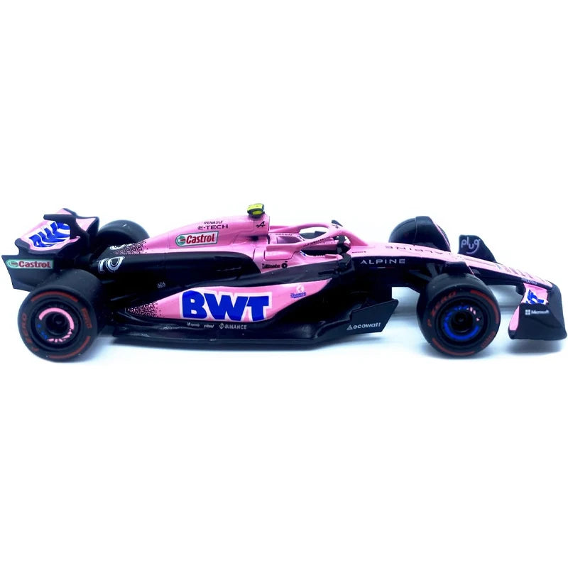 F1 COLLECTION 1:43 Aston Martin AMR23 Mercedes W14 Red Bull RB19 Miami GP Ferrari SF23 Alpine A523 F1 Model Formula Car Static Racing