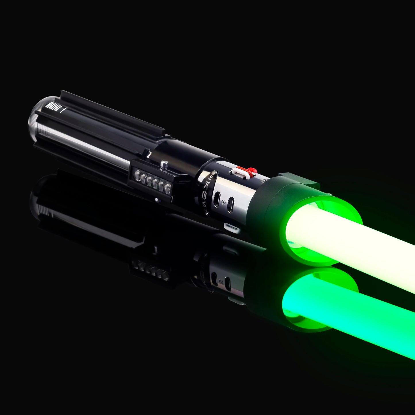 TXQSABER Darth Vader RGB Pixel heavy dueling laser sword Smooth Swing Metal Handle lightsaber Cosplay 12 Colors foc dueling