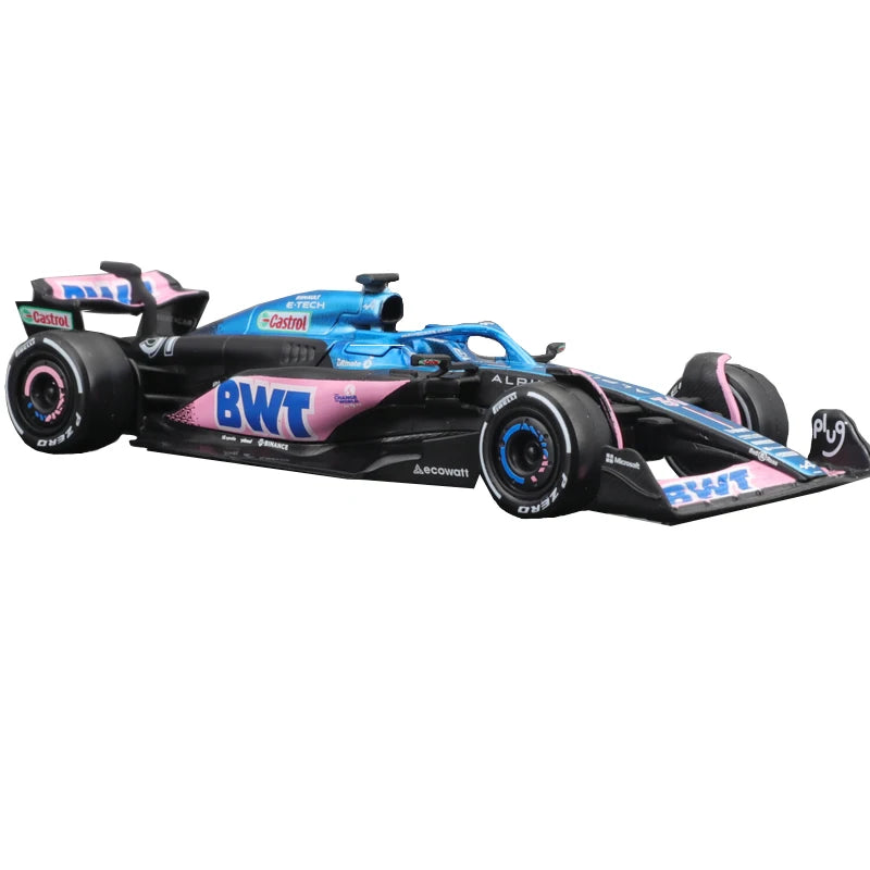 F1 COLLECTION 1:43 Aston Martin AMR23 Mercedes W14 Red Bull RB19 Miami GP Ferrari SF23 Alpine A523 F1 Model Formula Car Static Racing