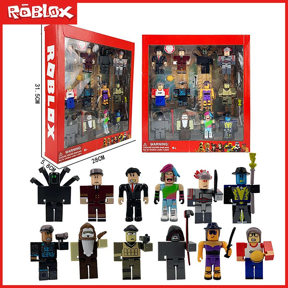 Roblox Virtual World Combination Dolls+Boxed Robot Decorations