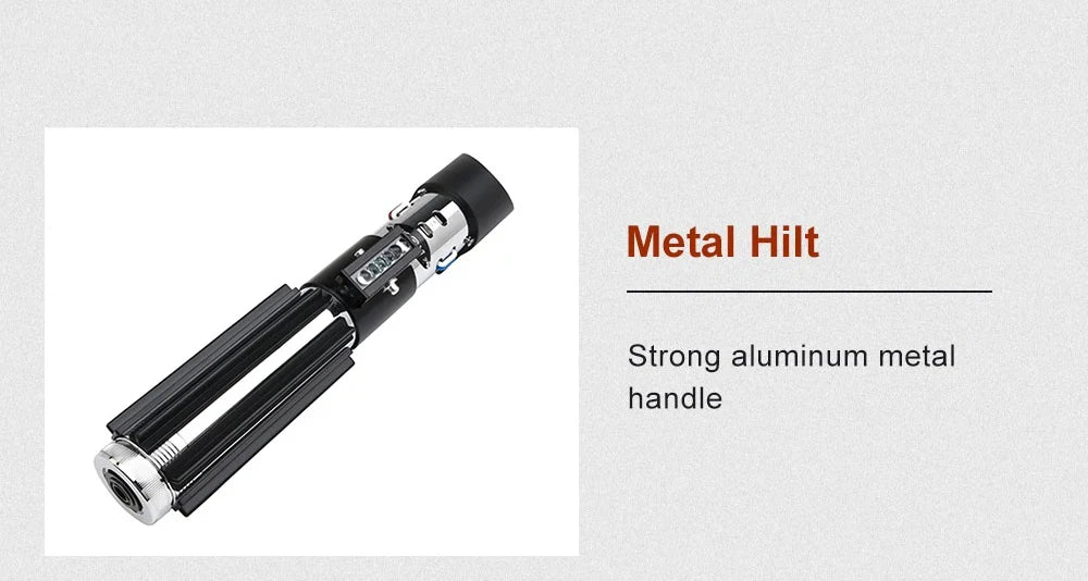 TXQSABER Darth Vader RGB Pixel heavy dueling laser sword Smooth Swing Metal Handle lightsaber Cosplay 12 Colors foc dueling