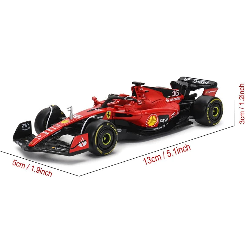 F1 COLLECTION 1:43 Aston Martin AMR23 Mercedes W14 Red Bull RB19 Miami GP Ferrari SF23 Alpine A523 F1 Model Formula Car Static Racing