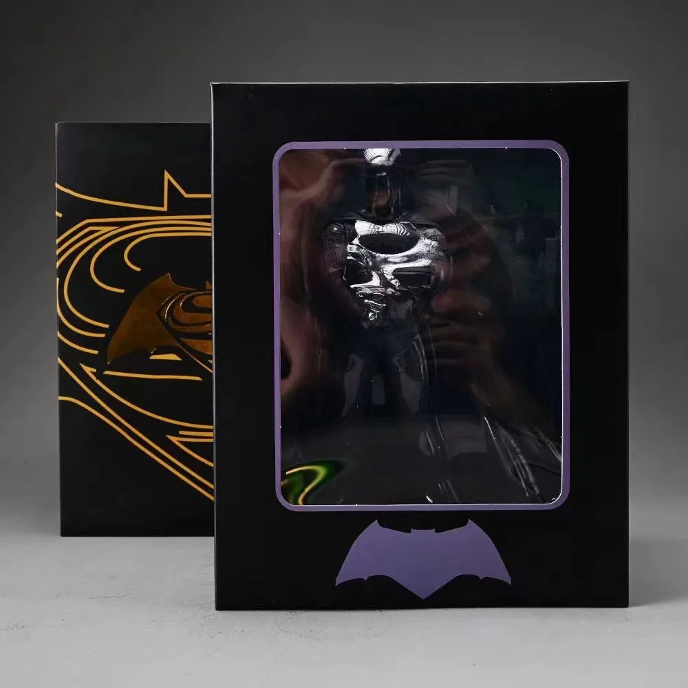 Justice League DC Statues Superman Batman Reloaded Wonder Woman Luminous Base Figure Model Ornament Decoration Gift