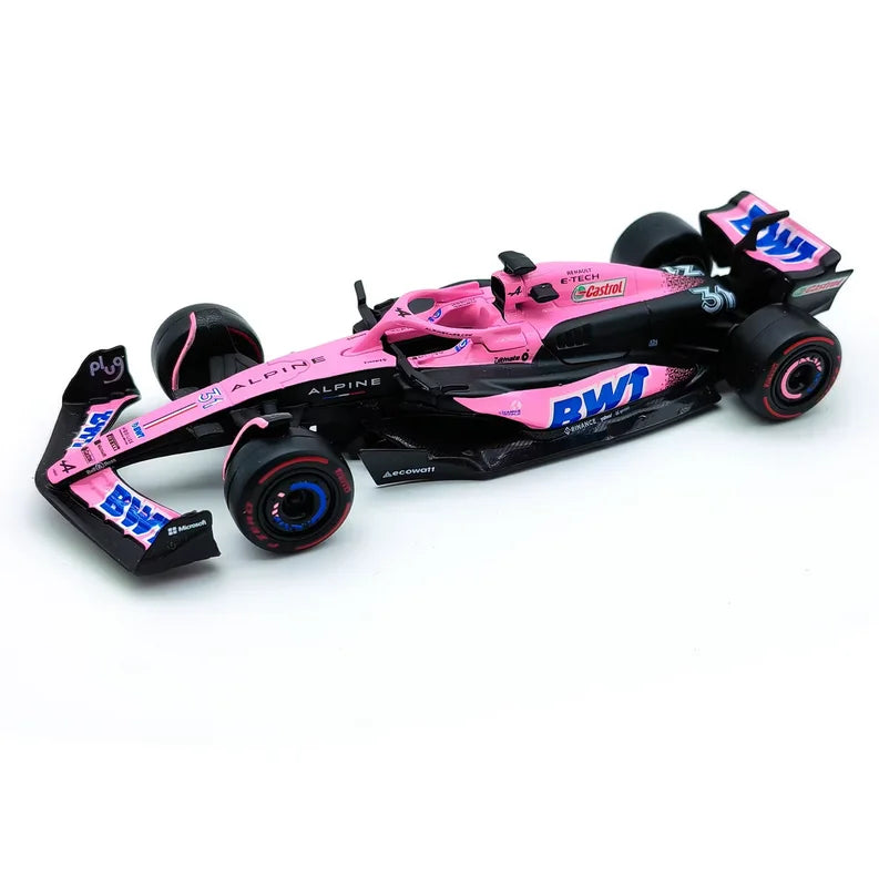 F1 COLLECTION 1:43 Aston Martin AMR23 Mercedes W14 Red Bull RB19 Miami GP Ferrari SF23 Alpine A523 F1 Model Formula Car Static Racing