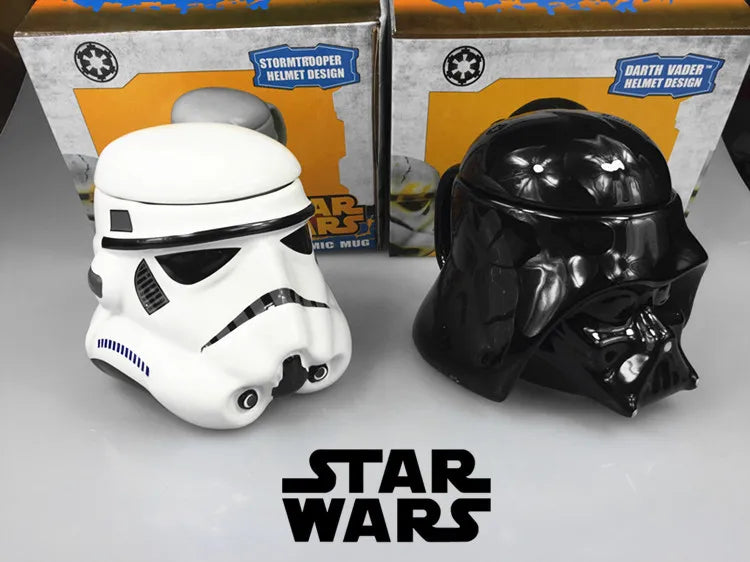 Star Wars 3D Ceramic Mug Darth Vader Imperial Stormtrooper Coffee Mug Star Wars Mug Office Creative Water Cup