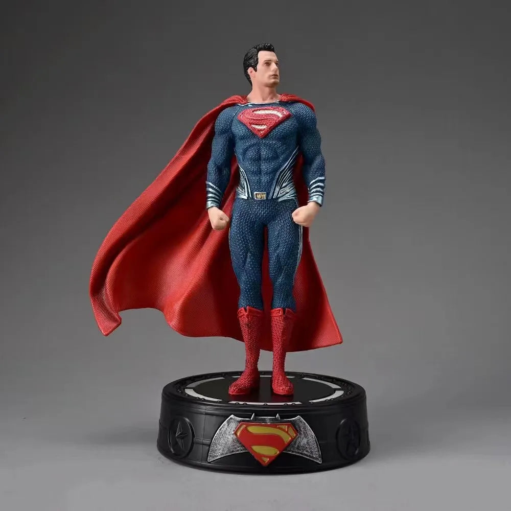 Justice League DC Statues Superman Batman Reloaded Wonder Woman Luminous Base Figure Model Ornament Decoration Gift