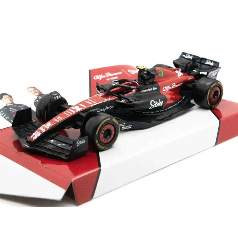 F1 COLLECTION 1:43 Aston Martin AMR23 Mercedes W14 Red Bull RB19 Miami GP Ferrari SF23 Alpine A523 F1 Model Formula Car Static Racing