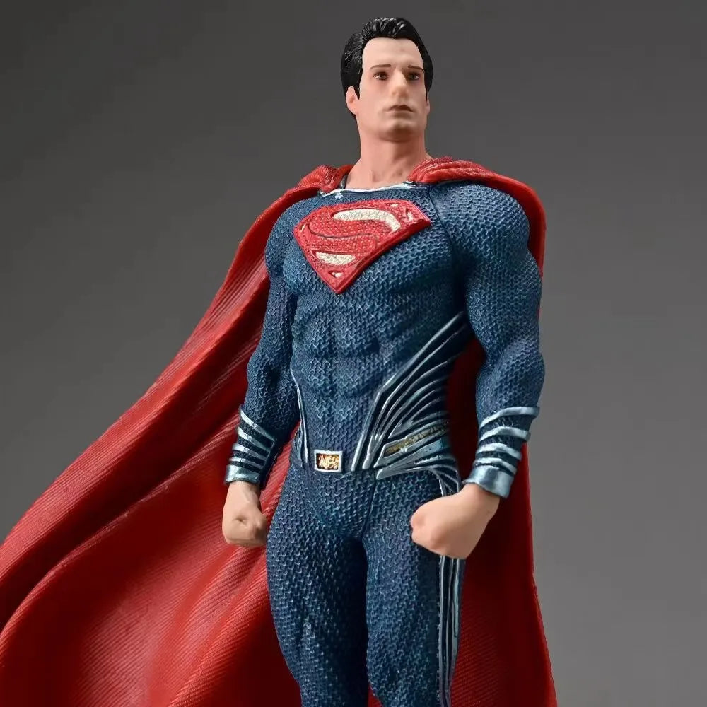 Justice League DC Statues Superman Batman Reloaded Wonder Woman Luminous Base Figure Model Ornament Decoration Gift