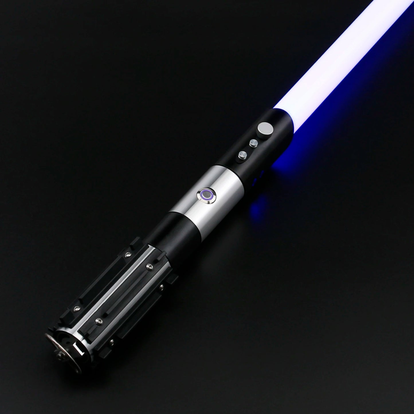 TXQSABER Darth Vader RGB Pixel heavy dueling laser sword Smooth Swing Metal Handle lightsaber Cosplay 12 Colors foc dueling