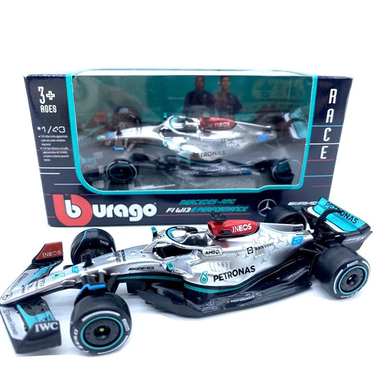 F1 COLLECTION 1:43 Aston Martin AMR23 Mercedes W14 Red Bull RB19 Miami GP Ferrari SF23 Alpine A523 F1 Model Formula Car Static Racing
