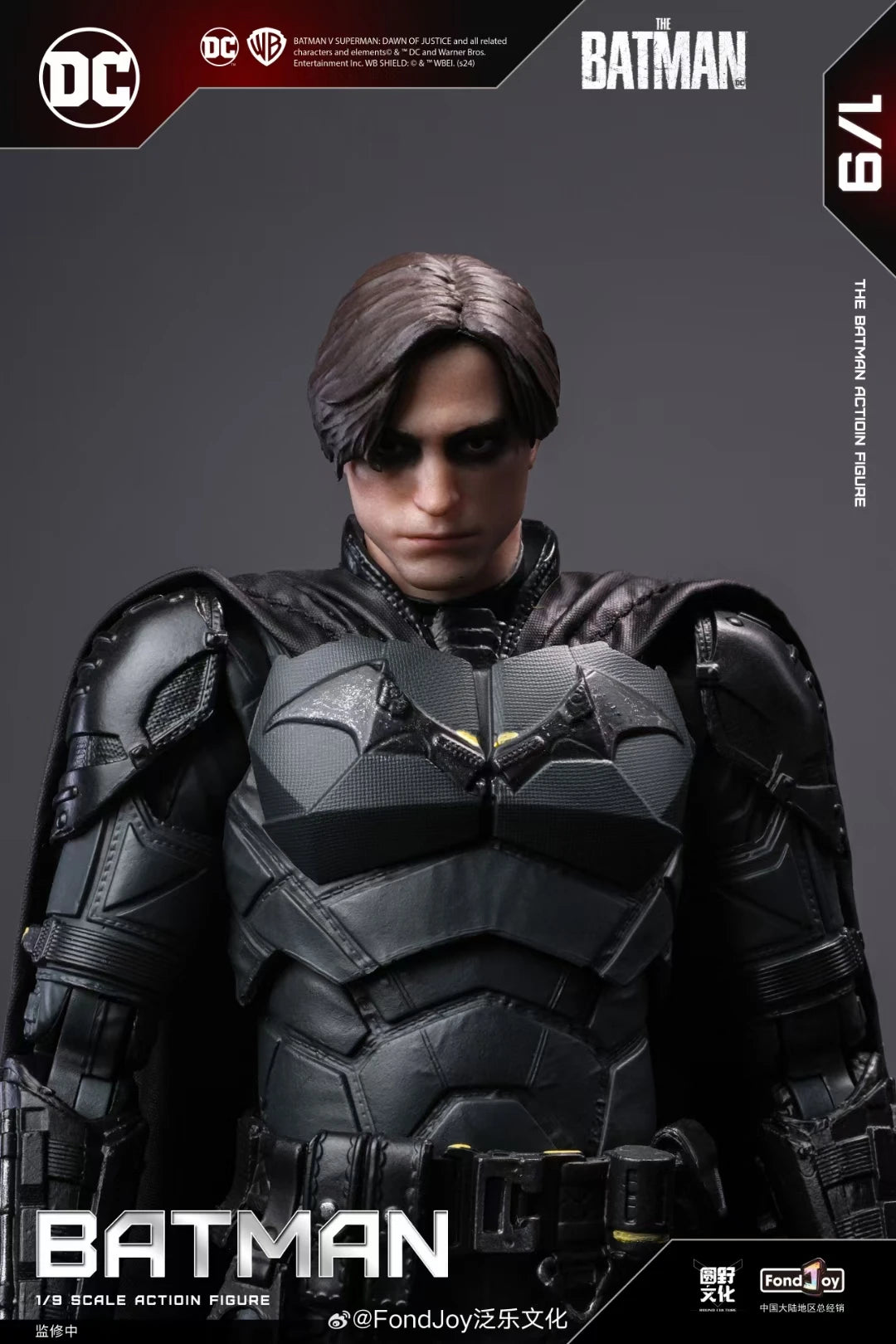 2022 The Batman Robert Pattinson DC / Bruce Wayne Superman Action Figure