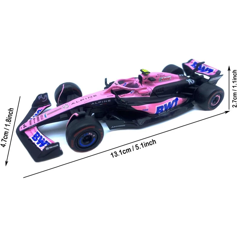 F1 COLLECTION 1:43 Aston Martin AMR23 Mercedes W14 Red Bull RB19 Miami GP Ferrari SF23 Alpine A523 F1 Model Formula Car Static Racing