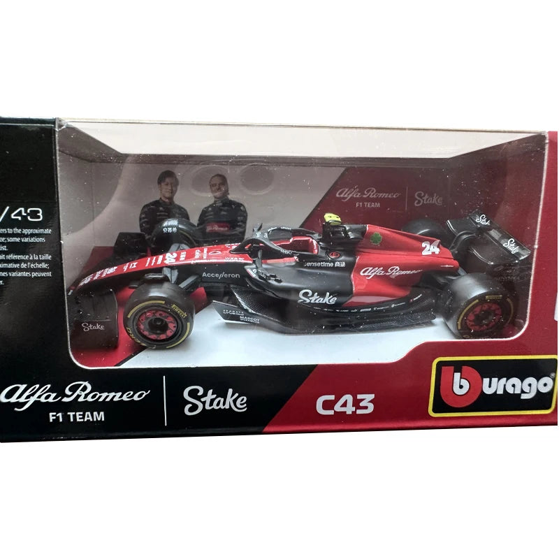 F1 COLLECTION 1:43 Aston Martin AMR23 Mercedes W14 Red Bull RB19 Miami GP Ferrari SF23 Alpine A523 F1 Model Formula Car Static Racing