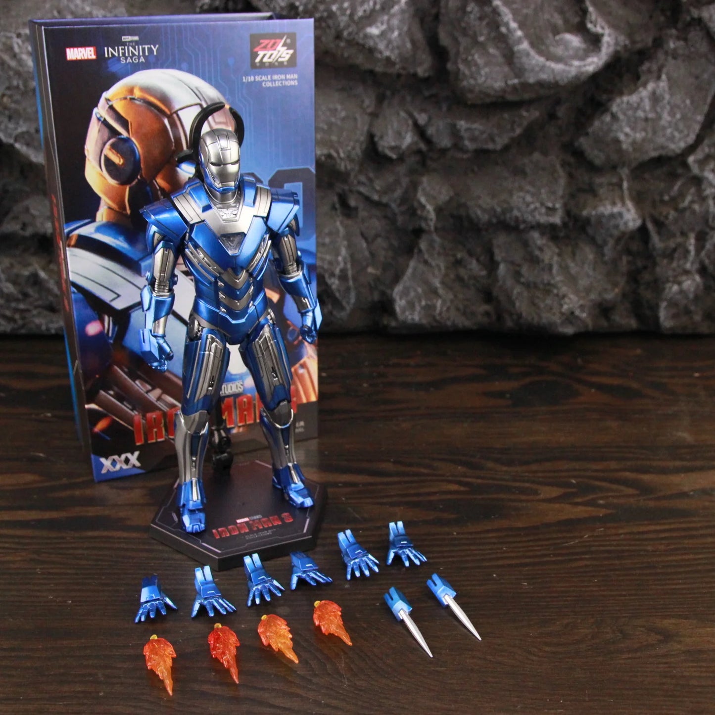 7" - Marvel Iron Man MK46 MK45 MK1 MK2 MK3 MK4 MK5 MK6 MK7 MK33 MK17 7"