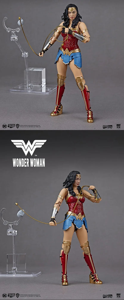DC Originals Justice League Action Figure Superman Batman Wonder Woman Aquaman Mera Anime Figures Collectble Models Toys Gift