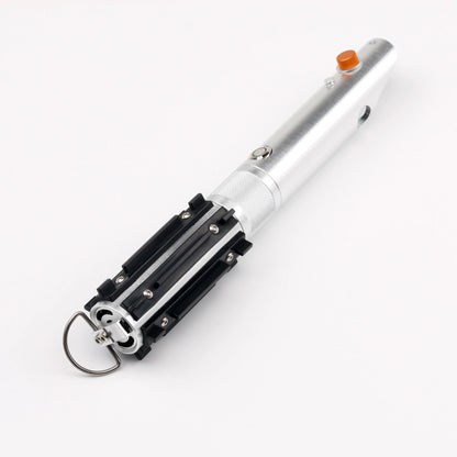 TXQSABER Darth Vader RGB Pixel heavy dueling laser sword Smooth Swing Metal Handle lightsaber Cosplay 12 Colors foc dueling