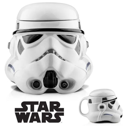Star Wars 3D Ceramic Mug Darth Vader Imperial Stormtrooper Coffee Mug Star Wars Mug Office Creative Water Cup