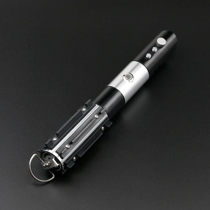 TXQSABER Darth Vader RGB Pixel heavy dueling laser sword Smooth Swing Metal Handle lightsaber Cosplay 12 Colors foc dueling