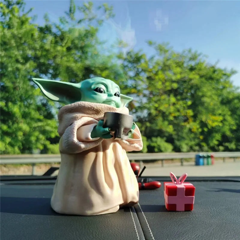 13cm Baby Grogu Star Wars Anime Christmas Gift
