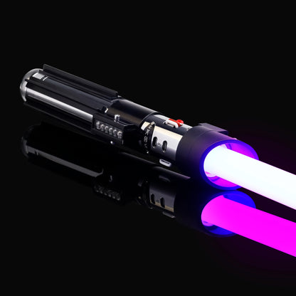 TXQSABER Darth Vader RGB Pixel heavy dueling laser sword Smooth Swing Metal Handle lightsaber Cosplay 12 Colors foc dueling