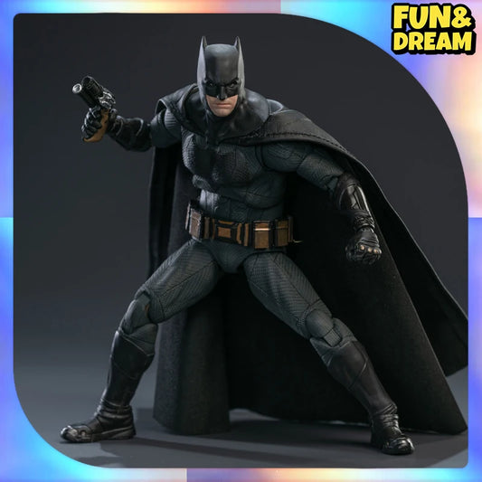 Fondjoy Justice League Anime Figure Ben Batman Action Figure 1/9 Scale Children Toys Ben Batman Room Decoration Birthday Gift