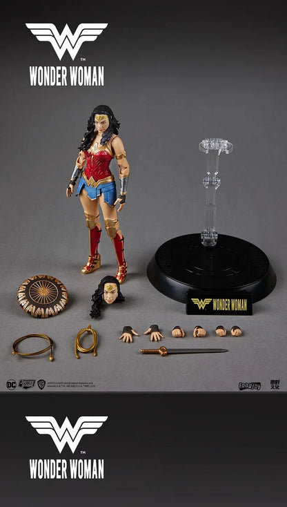 DC Originals Justice League Action Figure Superman Batman Wonder Woman Aquaman Mera Anime Figures Collectble Models Toys Gift