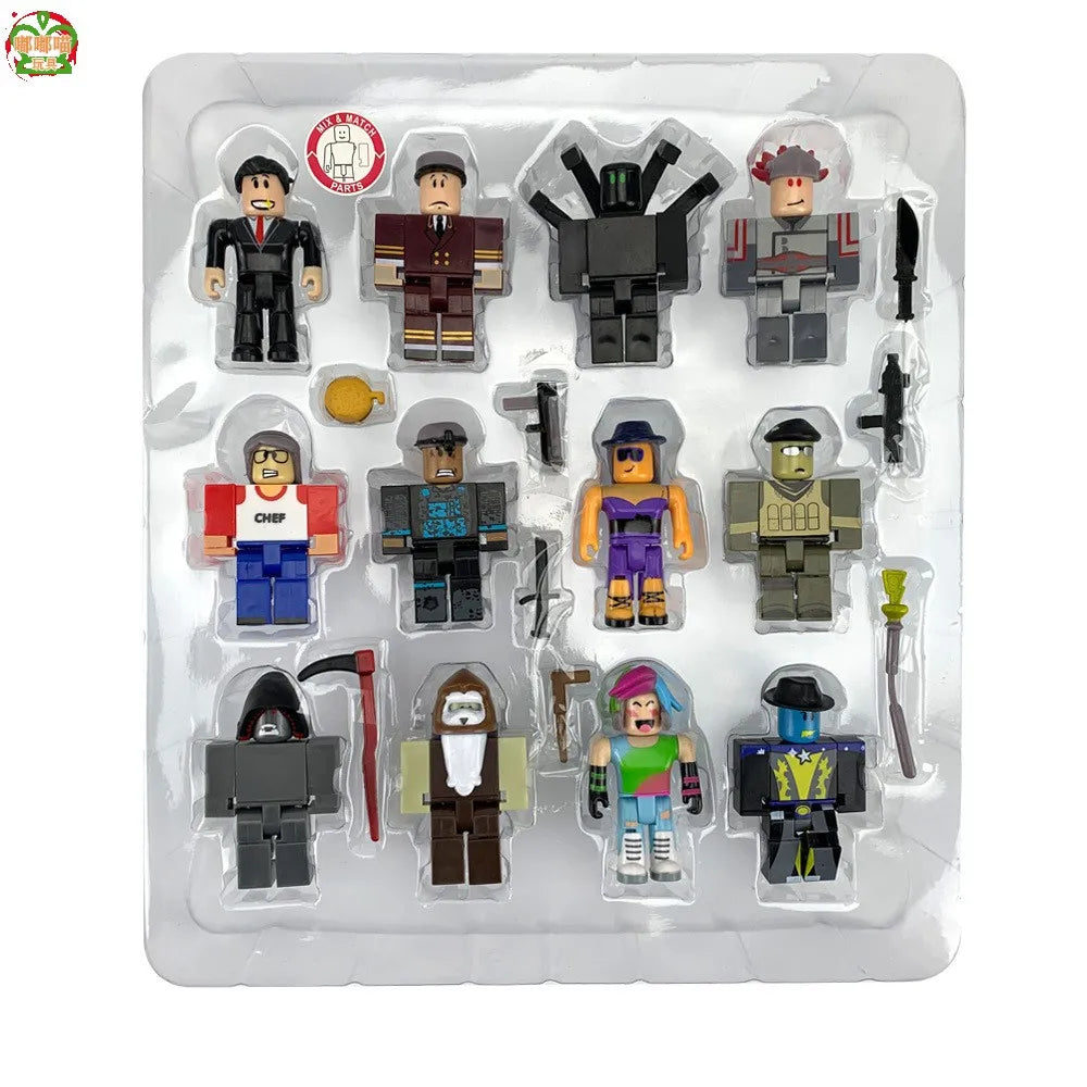 Roblox Virtual World Combination Dolls+Boxed Robot Decorations