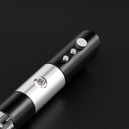 TXQSABER Darth Vader RGB Pixel heavy dueling laser sword Smooth Swing Metal Handle lightsaber Cosplay 12 Colors foc dueling