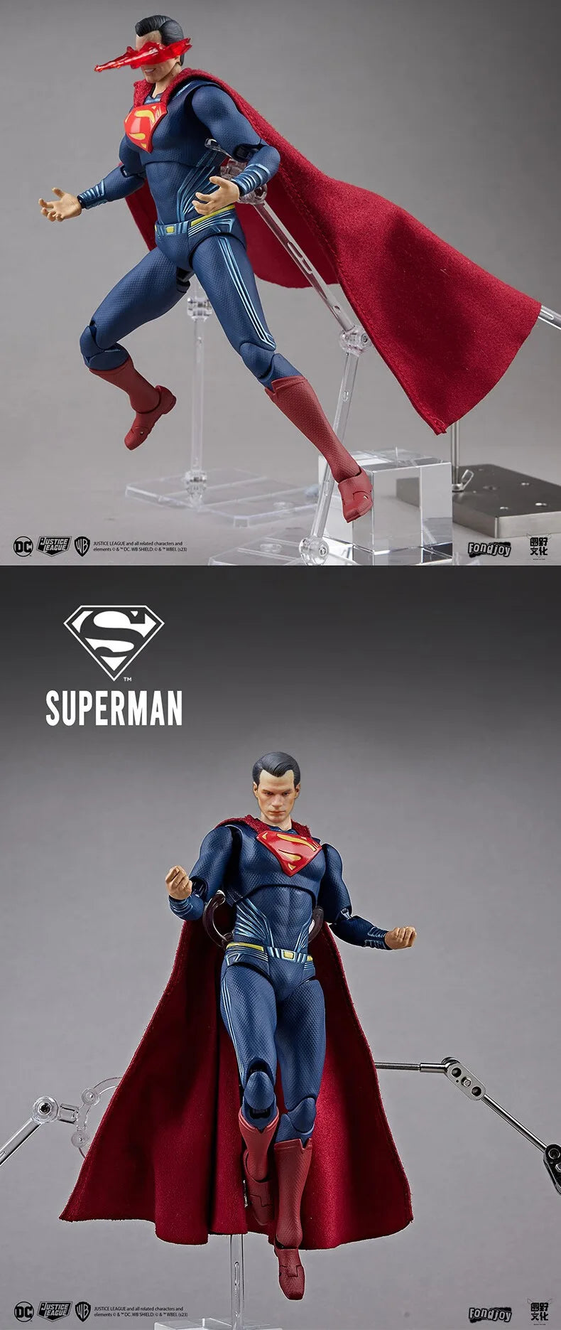 DC Originals Justice League Action Figure Superman Batman Wonder Woman Aquaman Mera Anime Figures Collectble Models Toys Gift