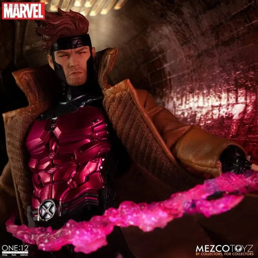 Marvel Mezco 1/12 Scale Classic American Tv Series X-Men Role Card King Full Set 6inch Action Figure Model Doll Birthday Gift