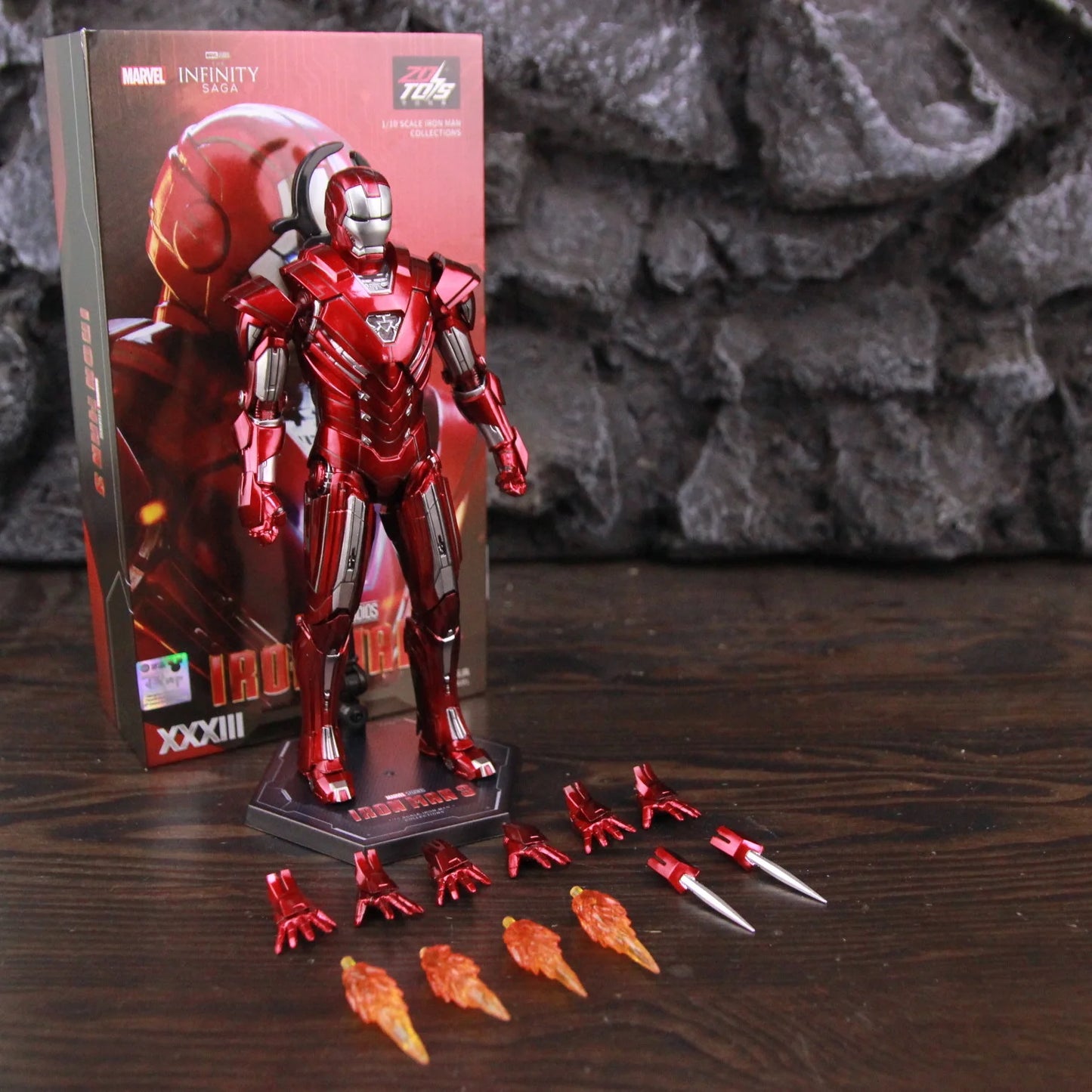 7" - Marvel Iron Man MK46 MK45 MK1 MK2 MK3 MK4 MK5 MK6 MK7 MK33 MK17 7"